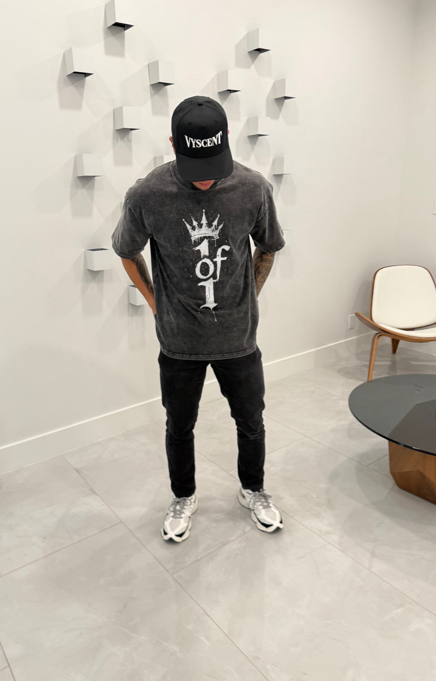 Snow Washed Oversized "1 of 1"