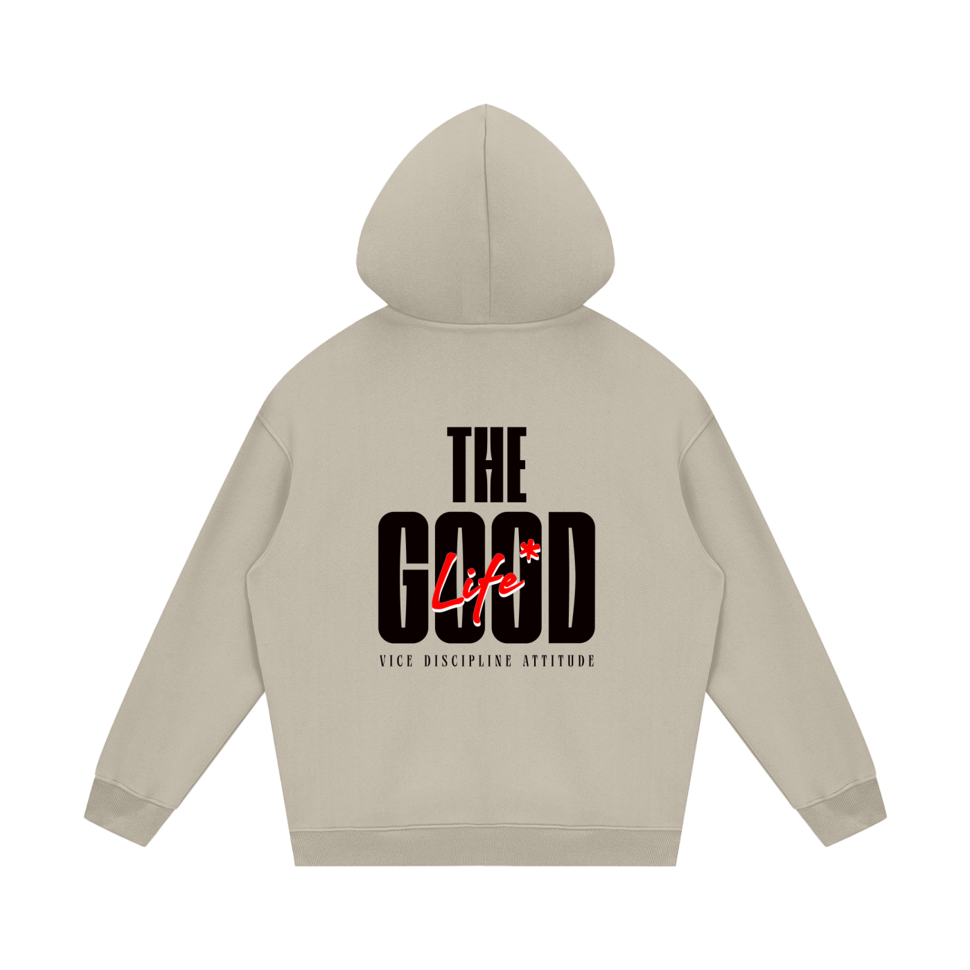 "The Good Life" Fleeced Hoodie