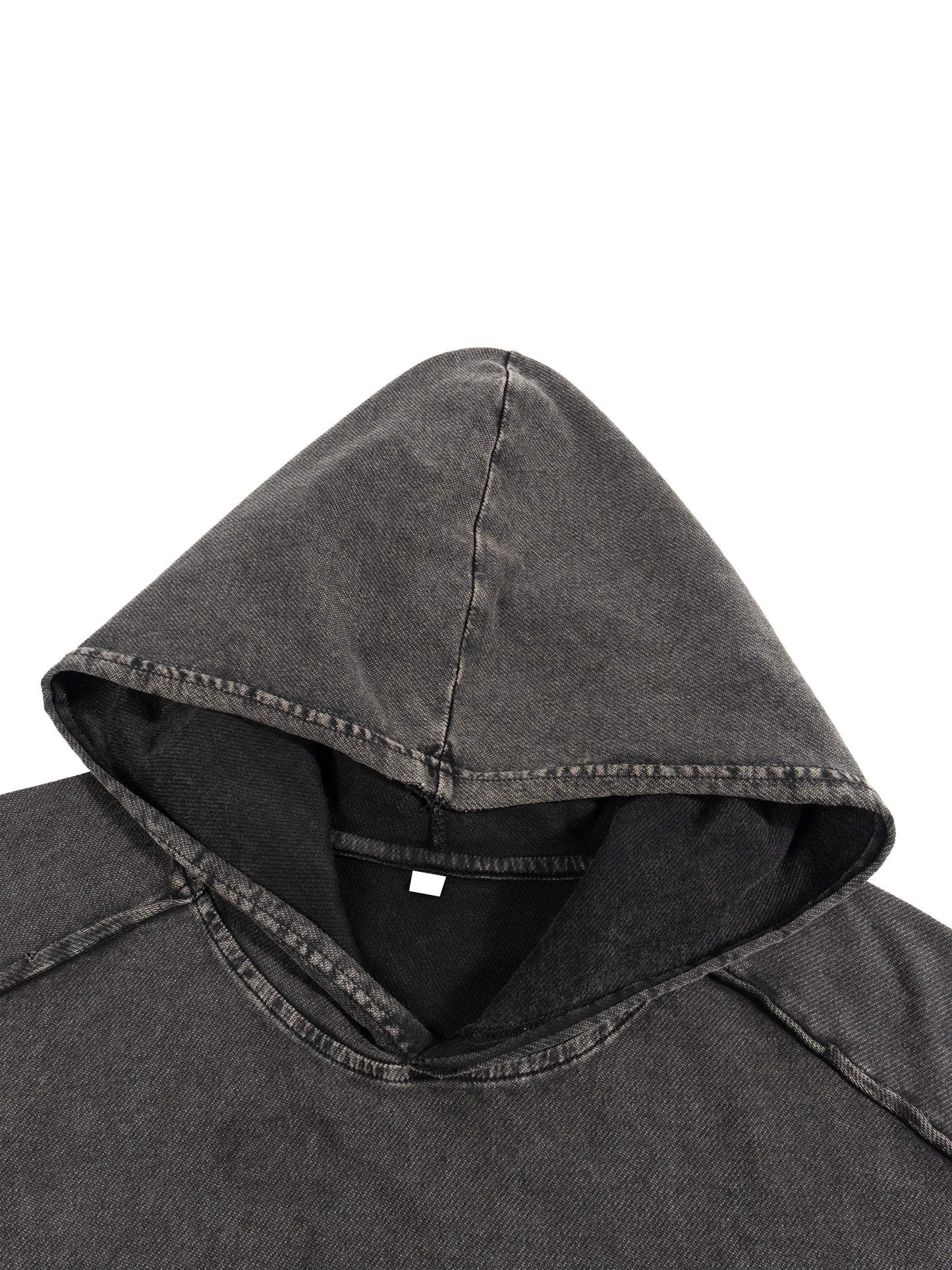Snow Washed Boxy Hooded Tank
