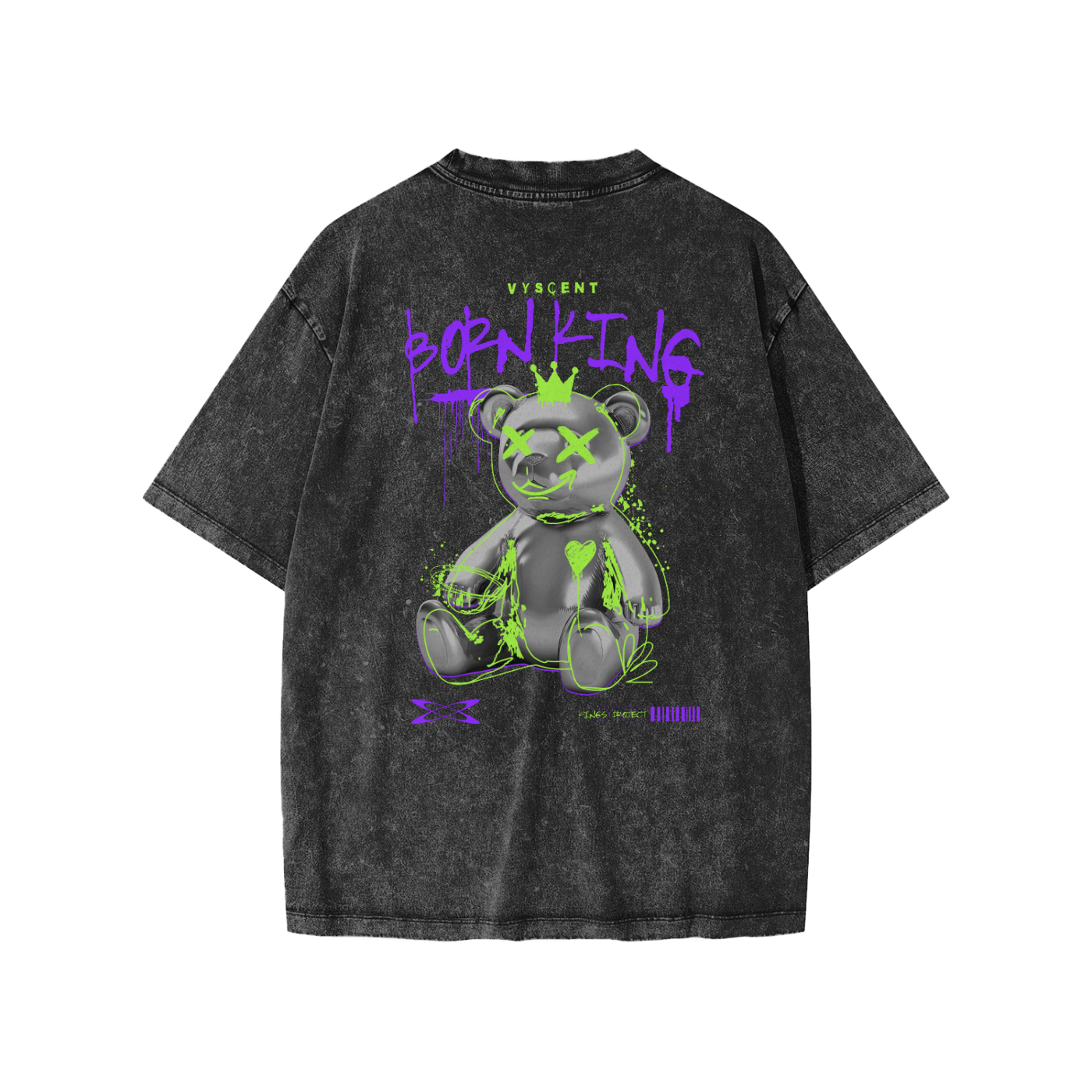 Kids’ streetwear T-shirt with bold graphic print