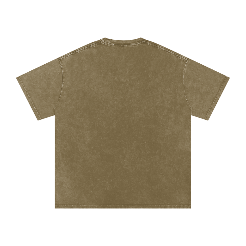 Crown Snow Washed Oversized Tee