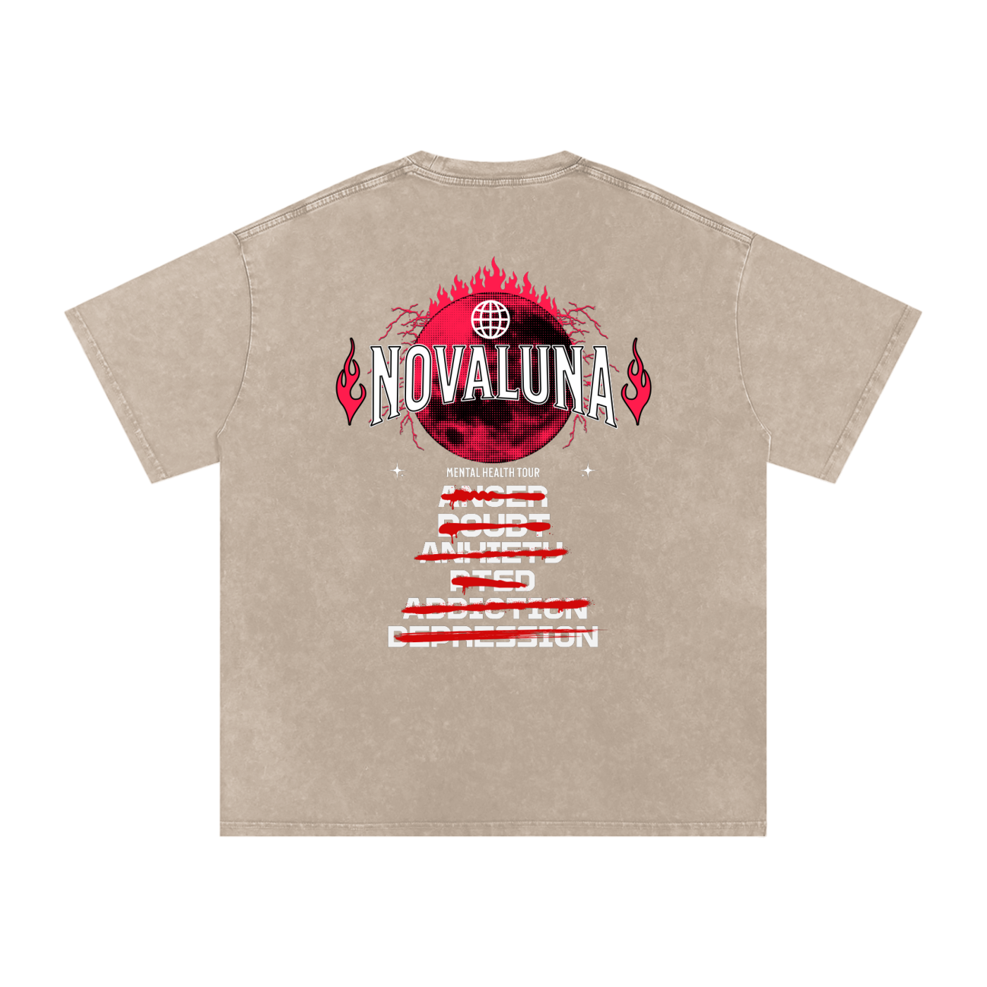 VYSCENT × NOVALUNA – Mental Health Tour Tee