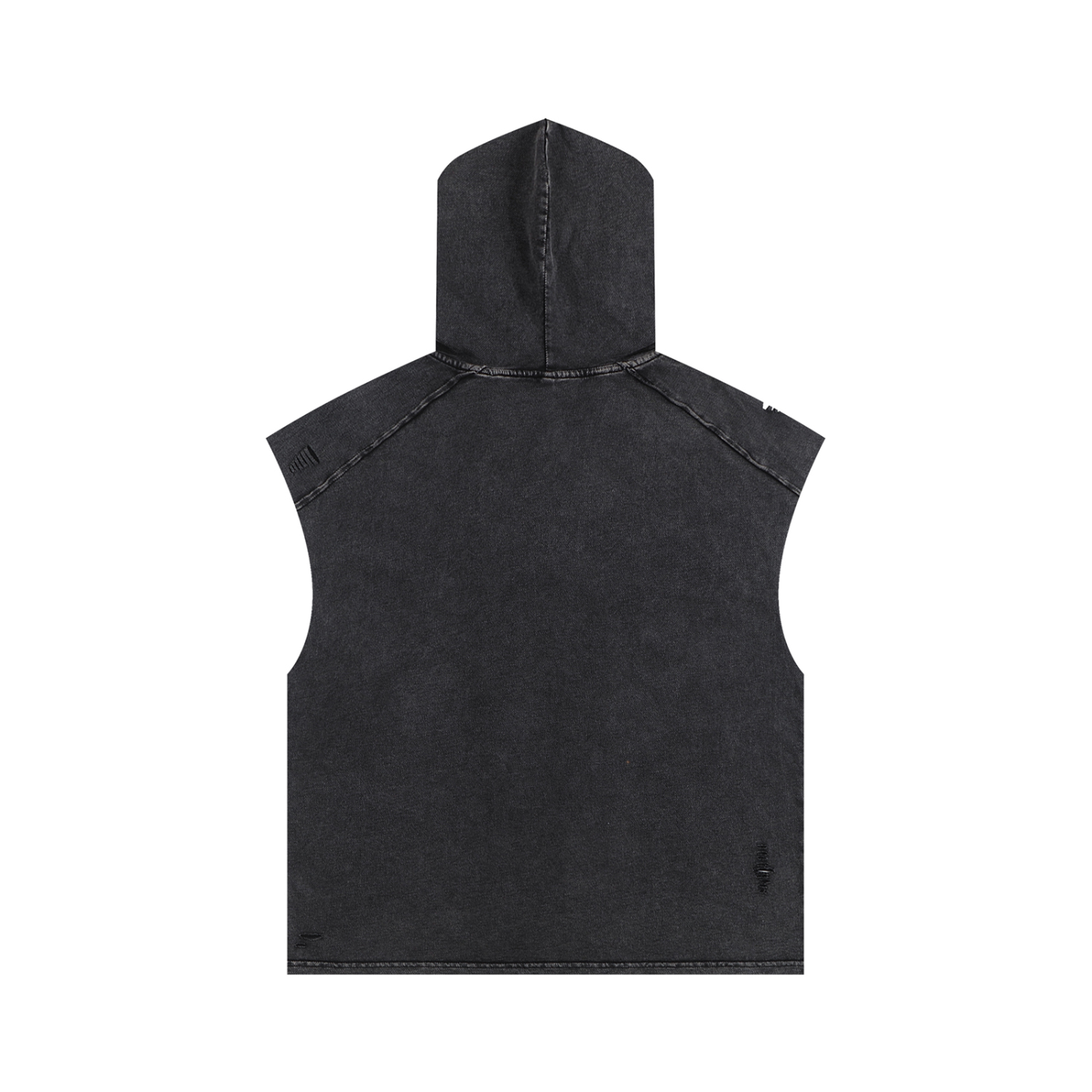 Snow Washed Boxy Hooded Tank