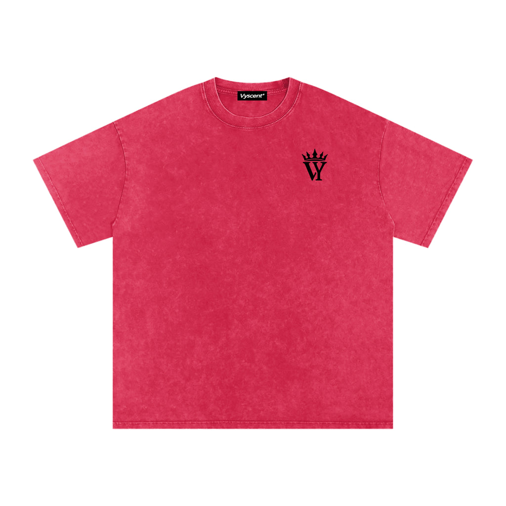 Crown Snow Washed Oversized Tee