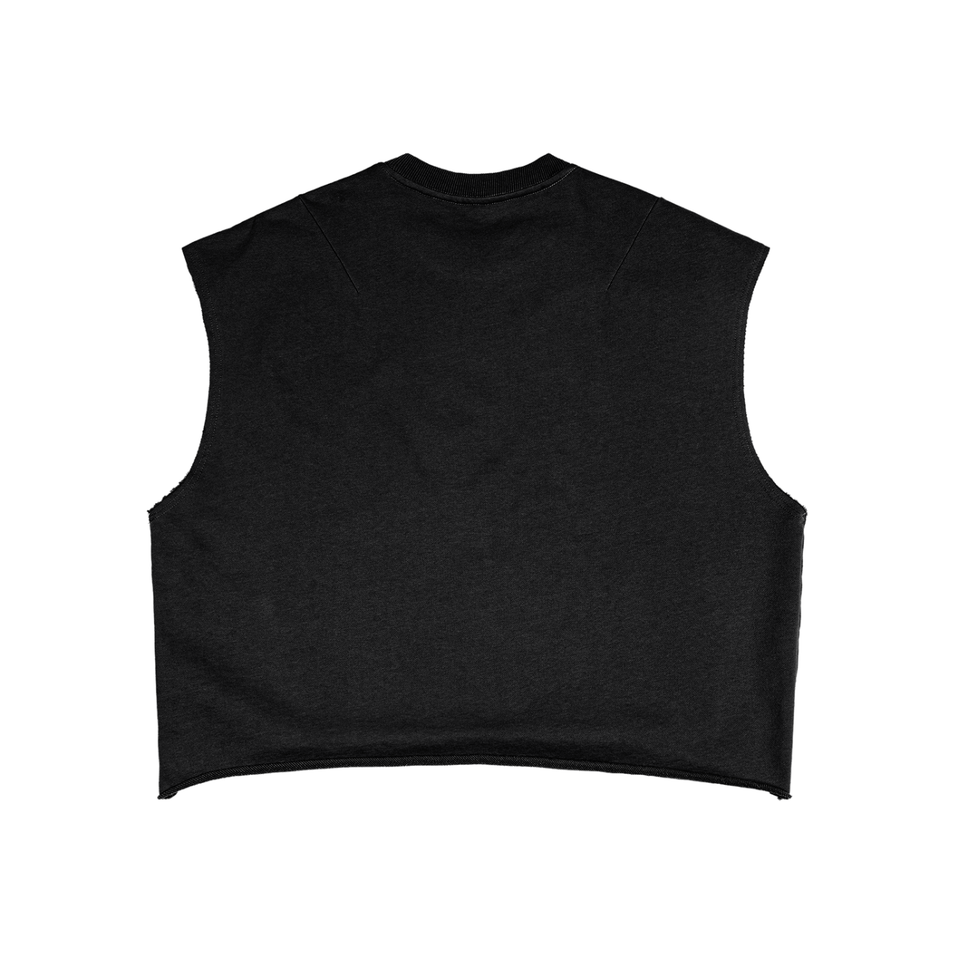 Men’s French Terry Boxy Tank Top – Cotton Streetwear Essential