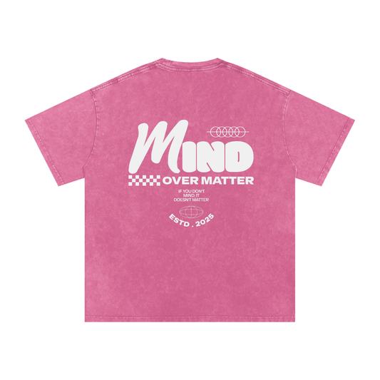 Women's Heavy Tee – "Mind Over Matter"