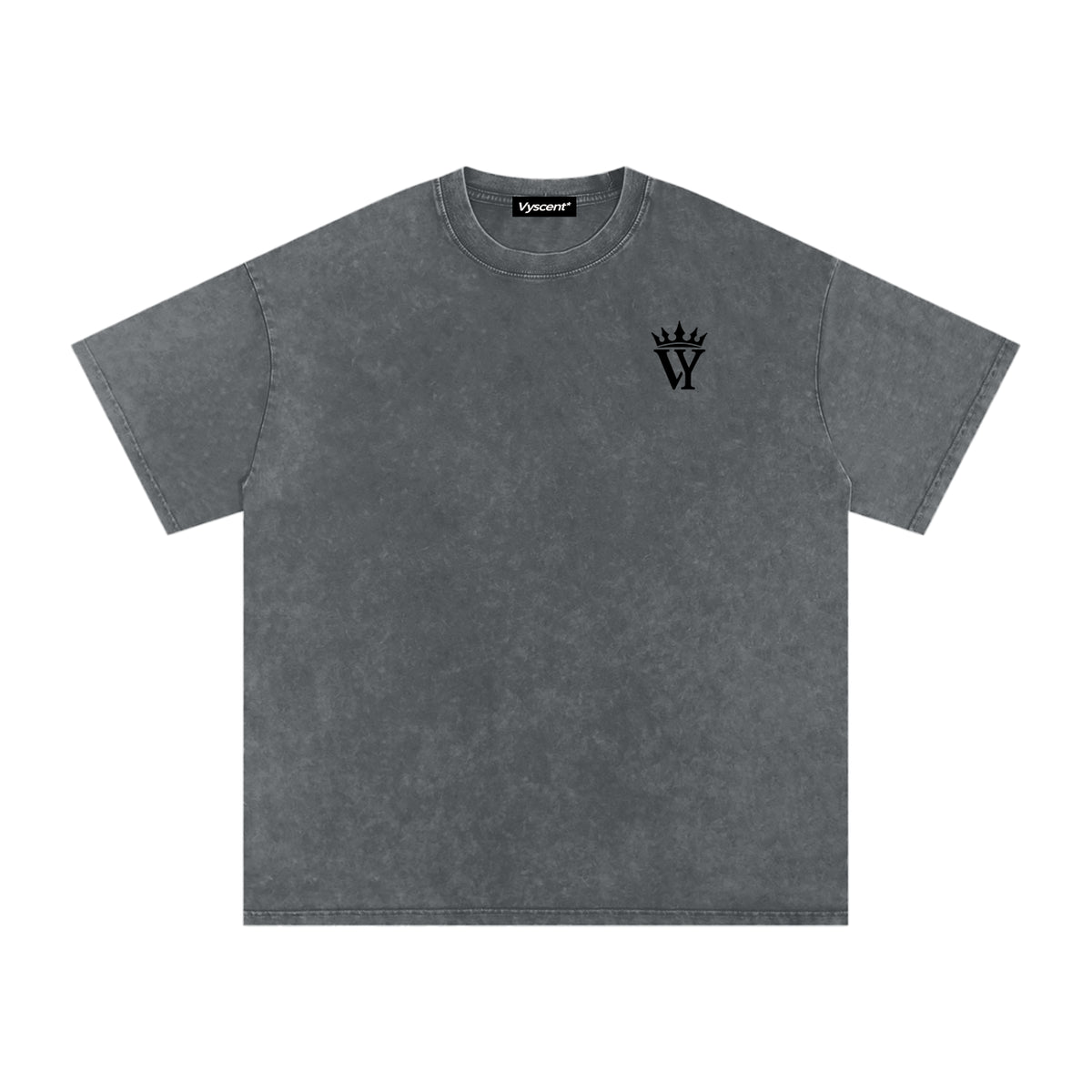 Crown Snow Washed Oversized Tee