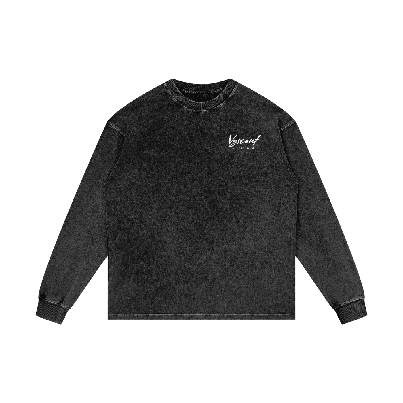 Smile Oversized Long Sleeve T-Shirt