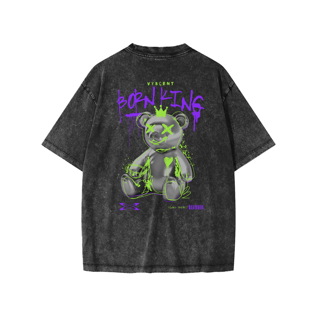 Kids "Born King" Oversized T-Shirt