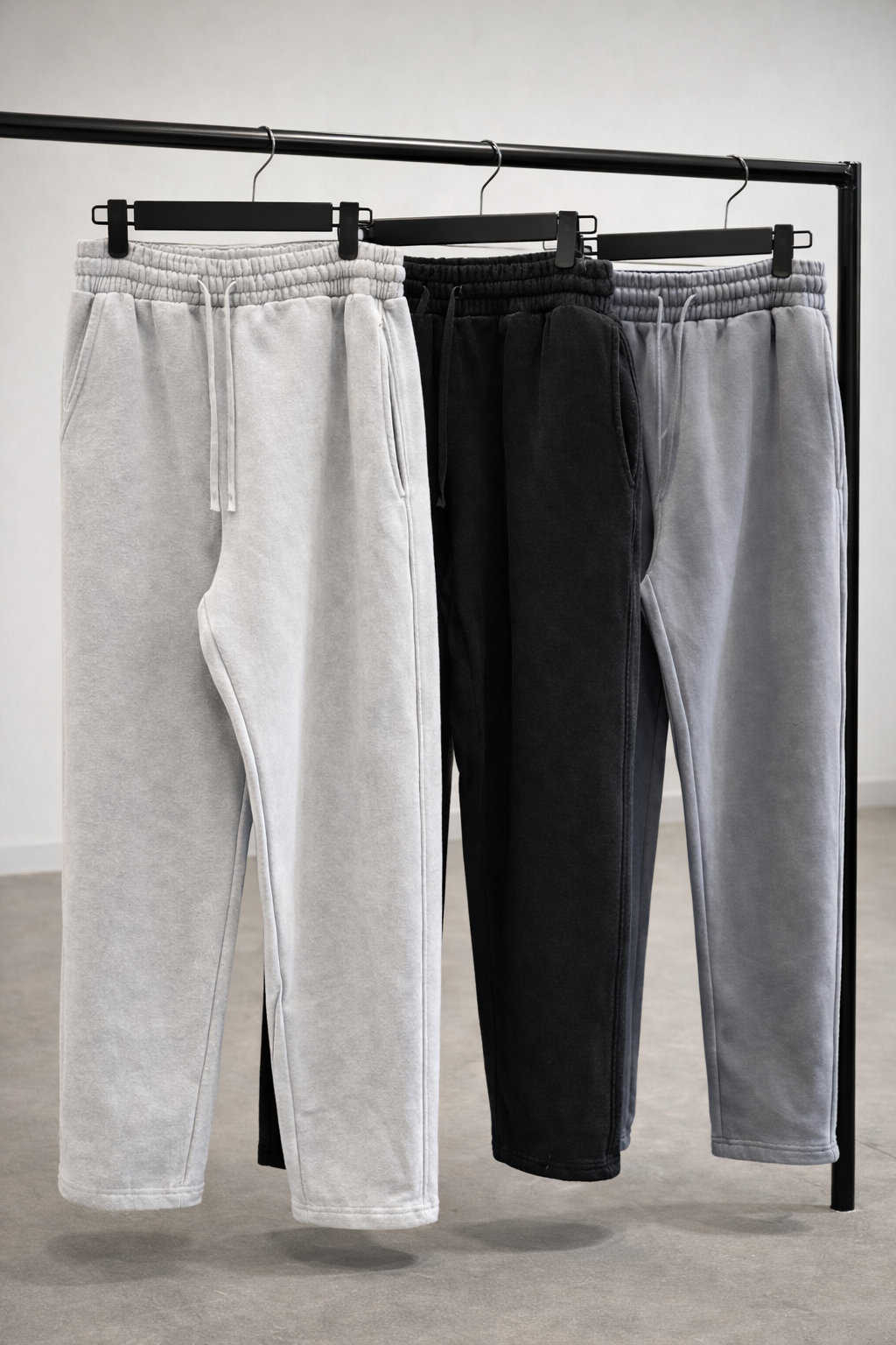 Enzyme Washed Fleece Sweatpants
