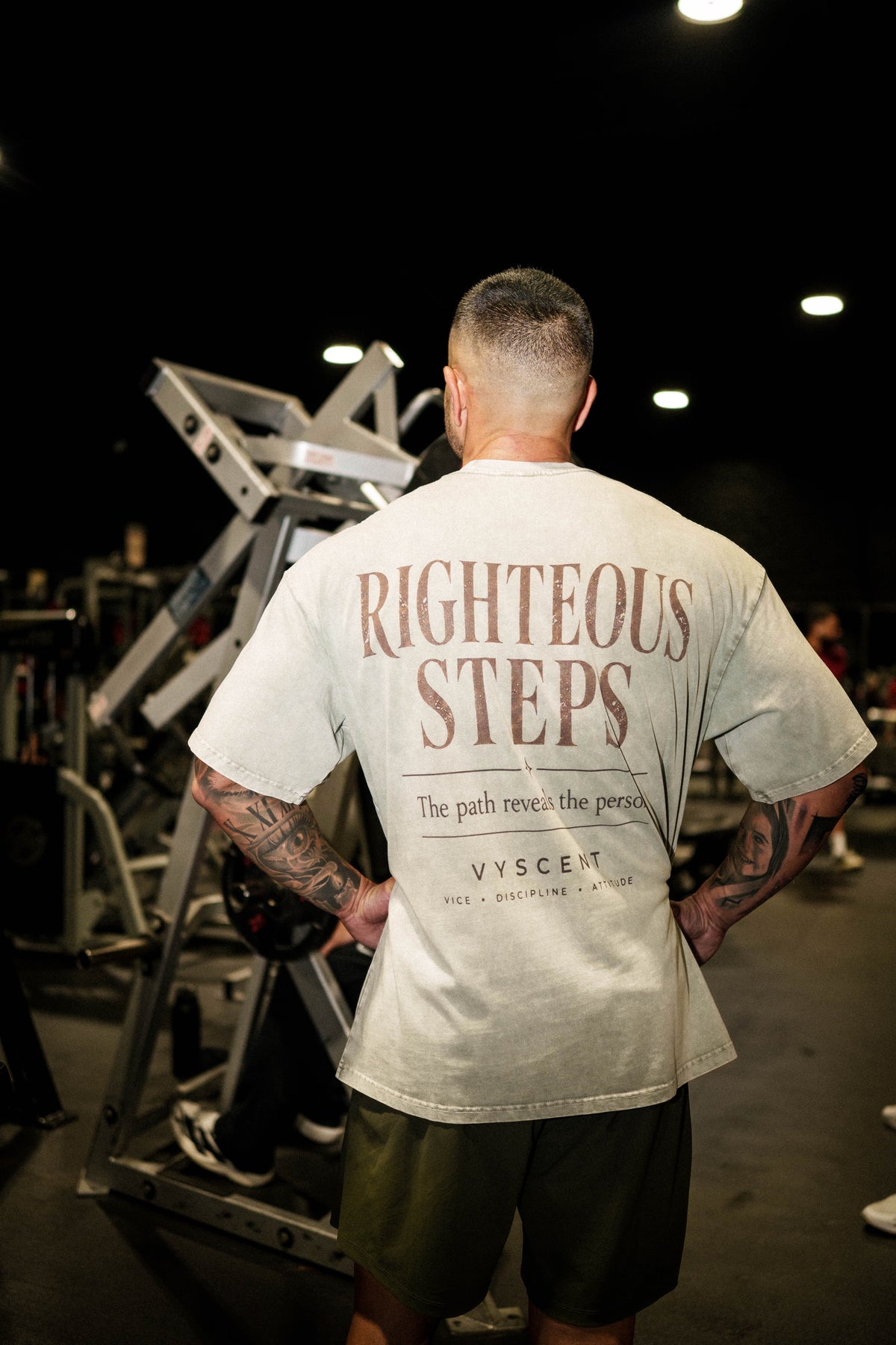 Righteous Steps Vintage Wash Oversized Tee