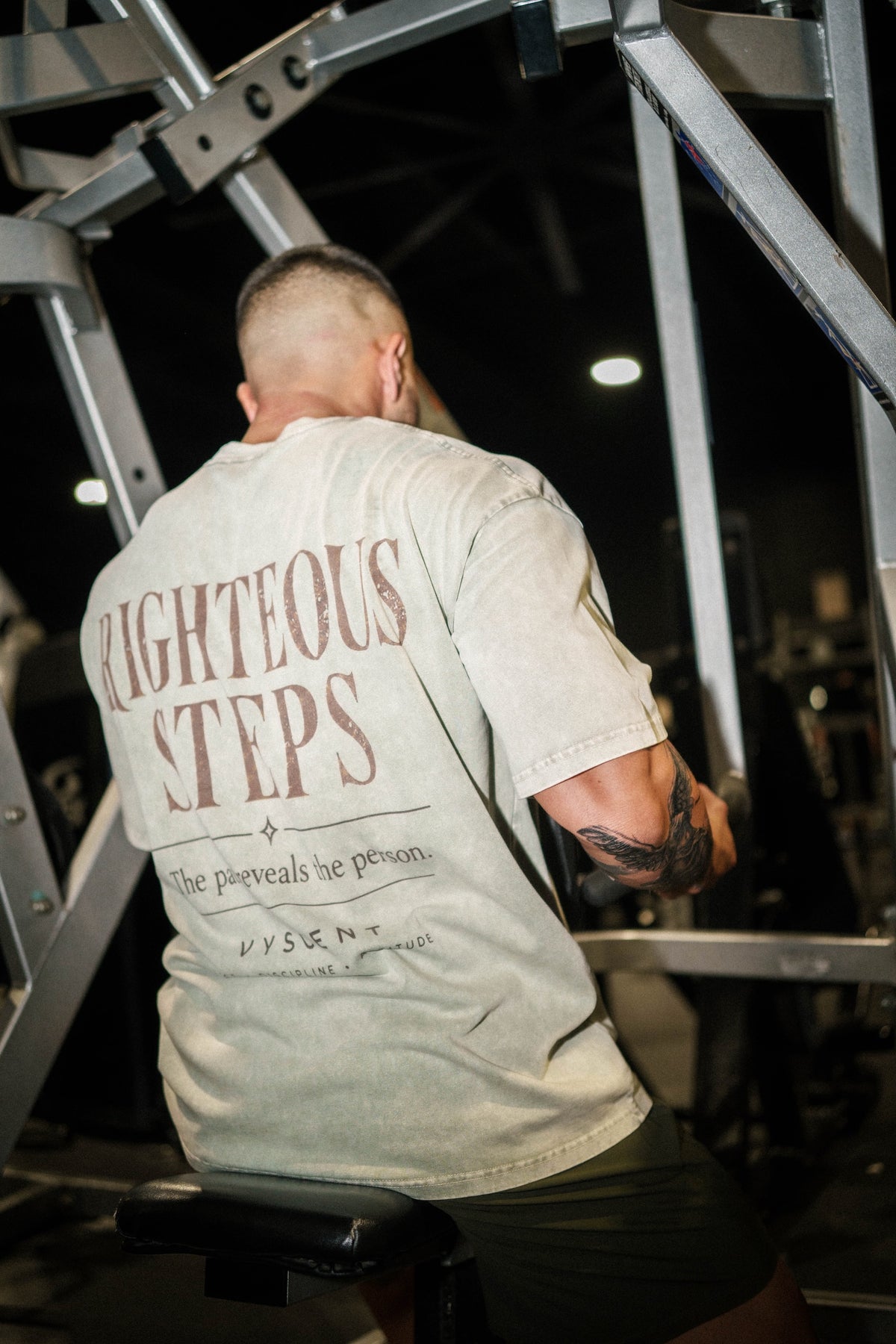 Righteous Steps Vintage Wash Oversized Tee