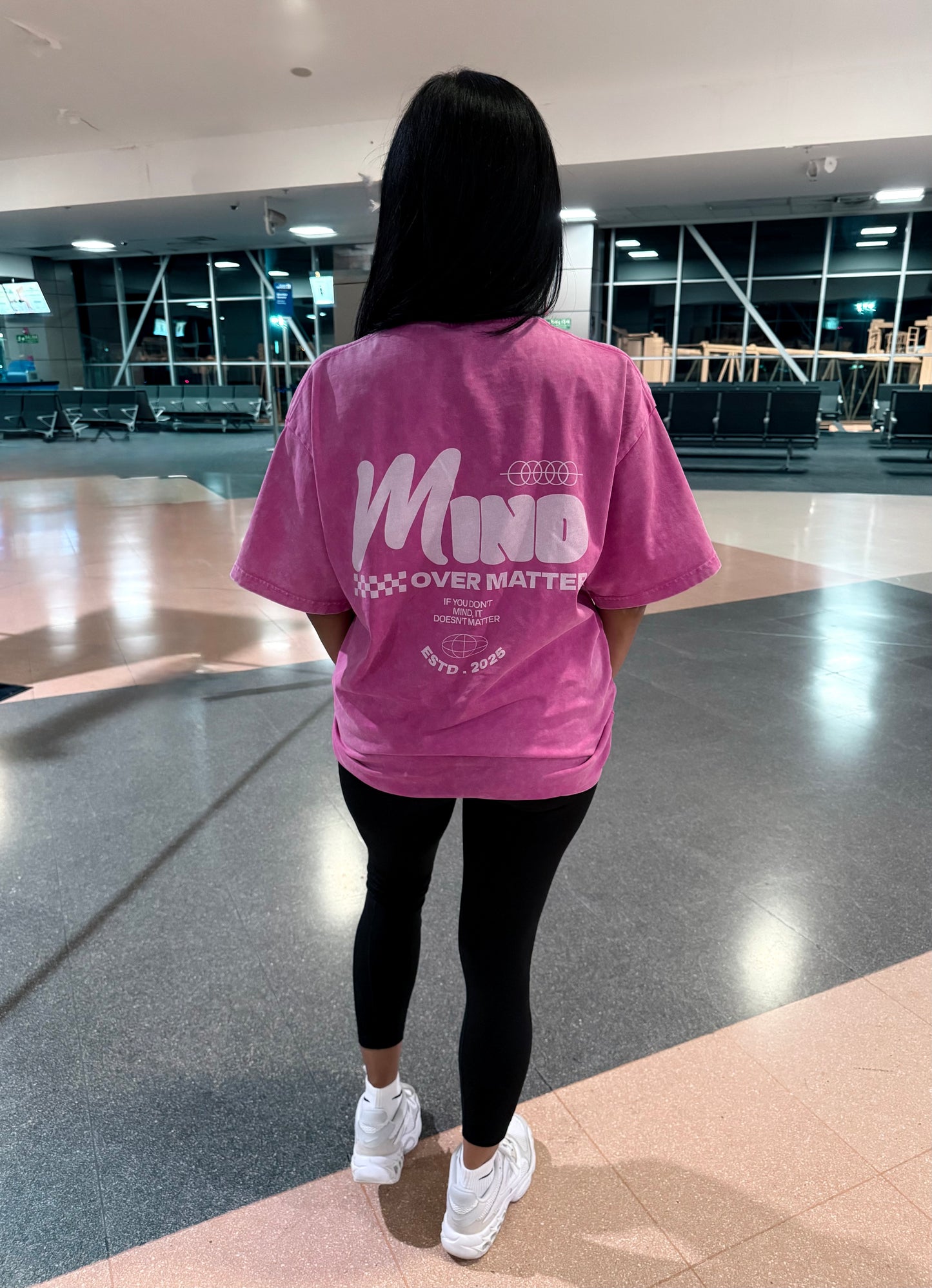 Women's Heavy Tee – "Mind Over Matter"