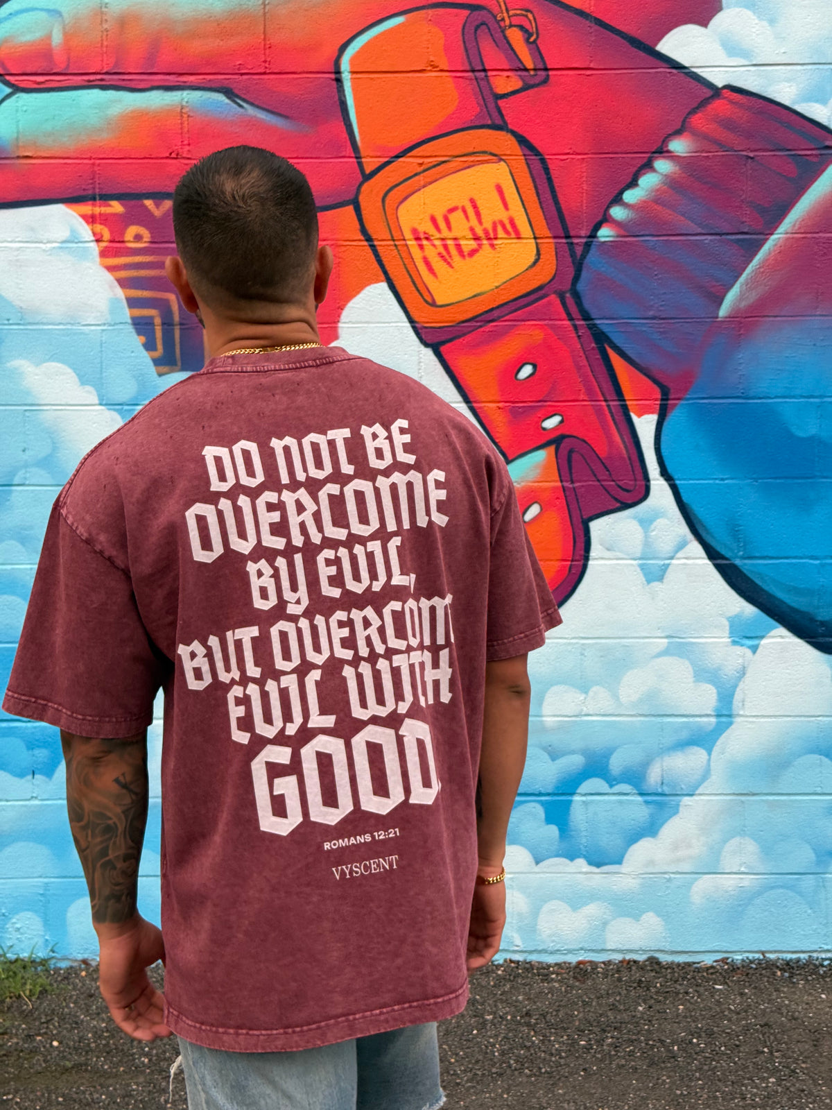 Romans 12:21 Vintage Tee