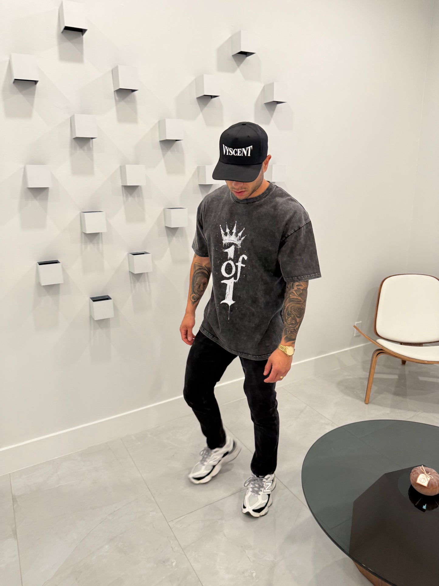 Snow Washed Oversized "1 of 1"