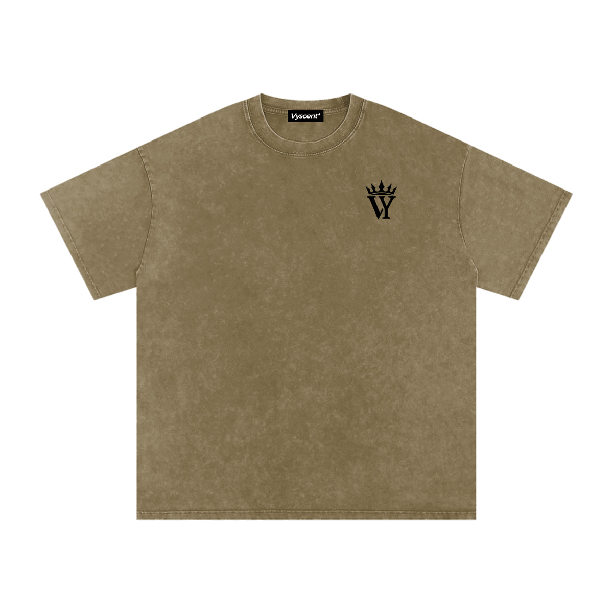 Crown Snow Washed Oversized Tee