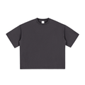Vintage Washed Boxy Tee – “Smile”