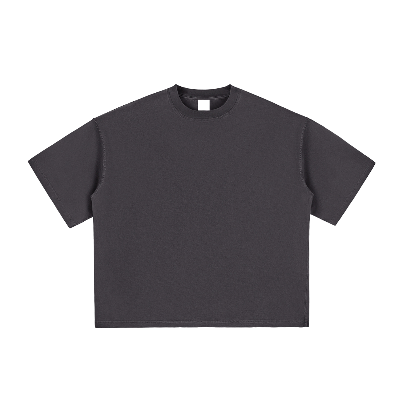 Vintage Washed Boxy Tee – “Smile”