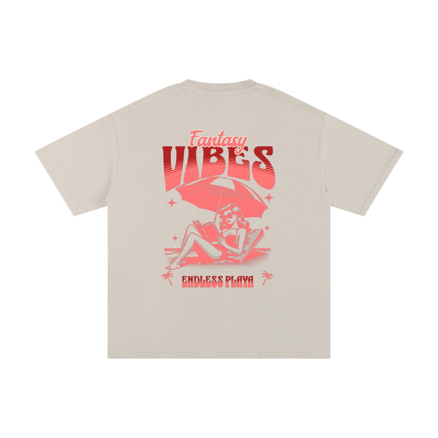 Women’s Oversized T-Shirt – Endless Playa Fantasy Edition