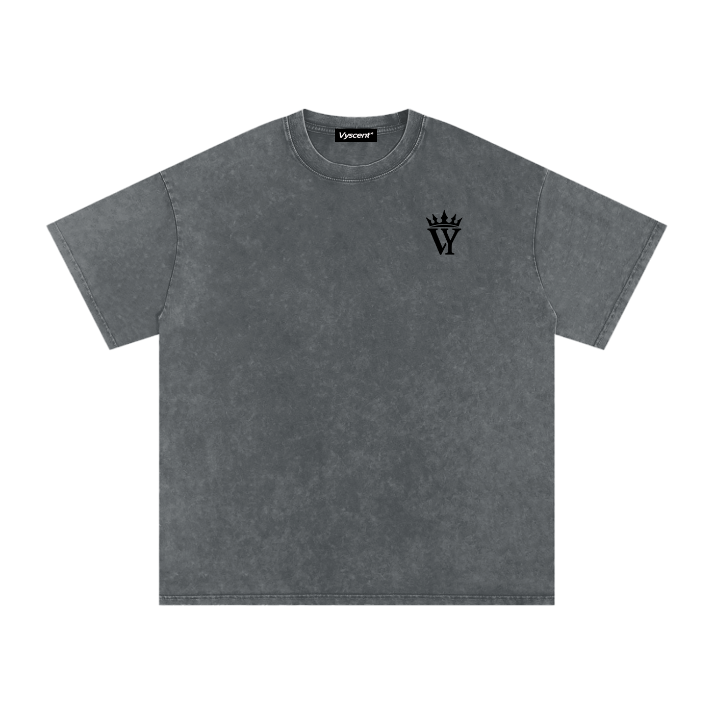 Crown Snow Washed Oversized Tee