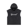 Snow Washed Boxy Hooded Tank