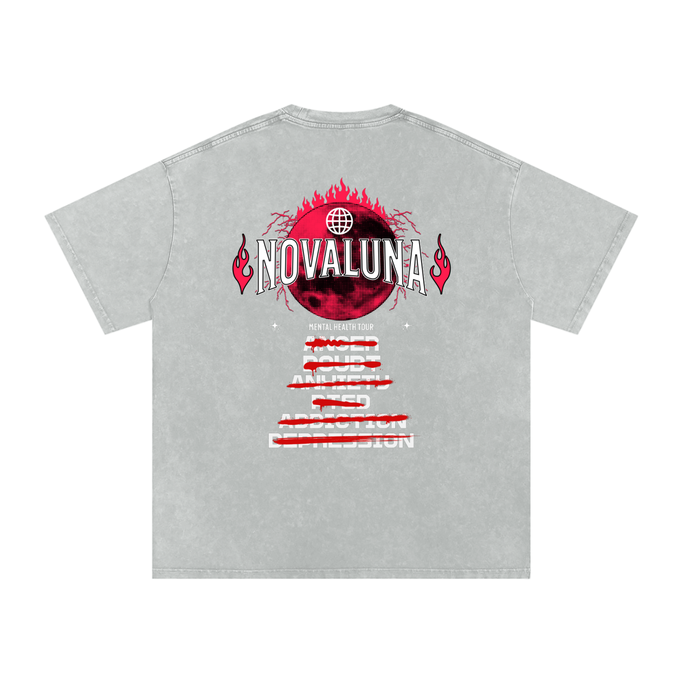 VYSCENT × NOVALUNA – Mental Health Tour Tee