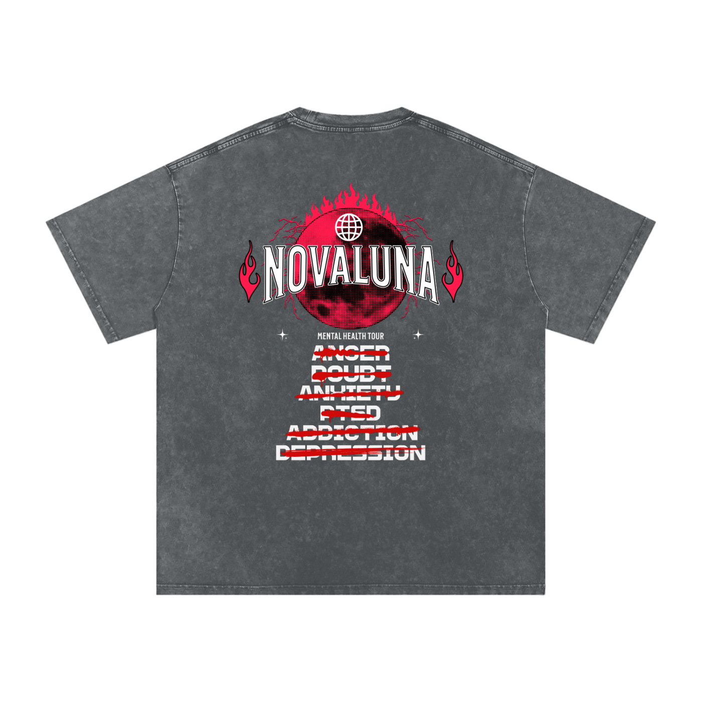 VYSCENT × NOVALUNA – Mental Health Tour Tee