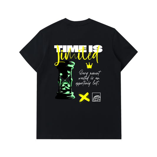 Heavyweight Tee – "Time Is Limited"