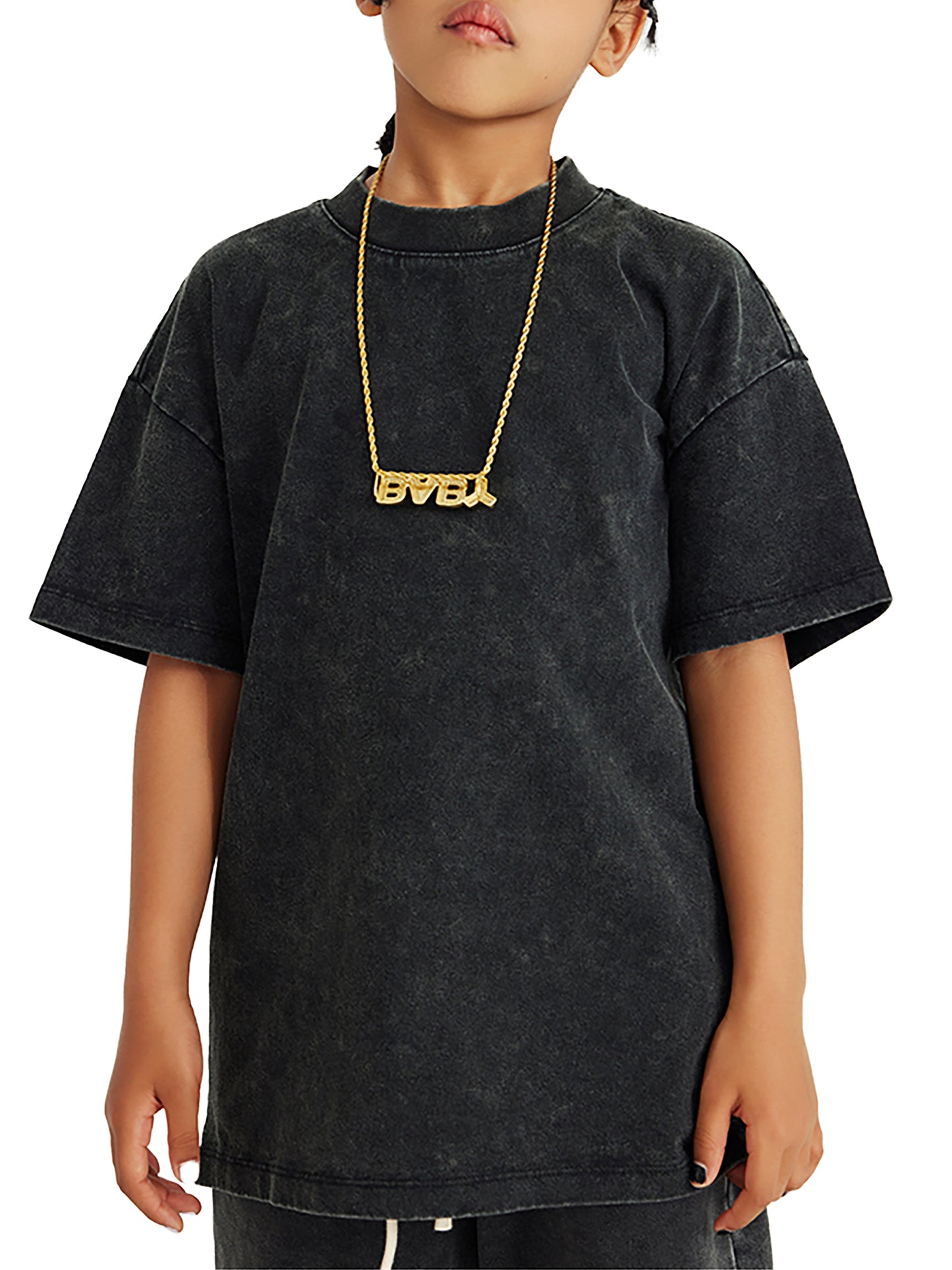 Kids "Born King" Oversized T-Shirt