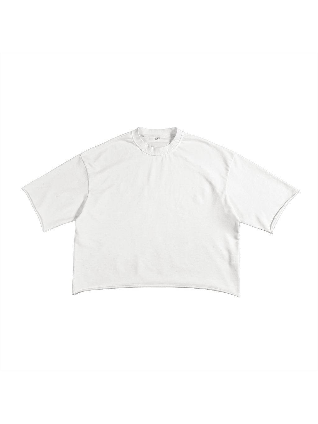 French Terry Raw Edge T-Shirt – Sky’s the Limit Edition