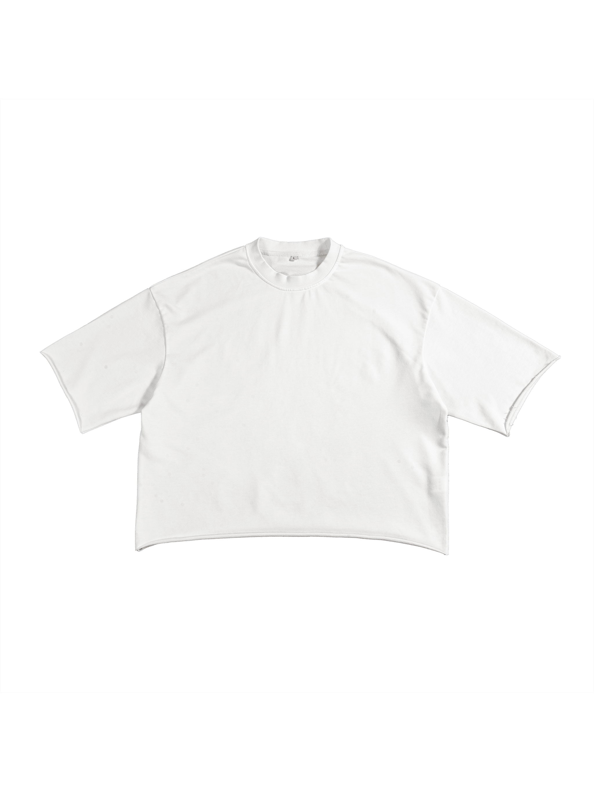 French Terry Raw Edge T-Shirt – Sky’s the Limit Edition