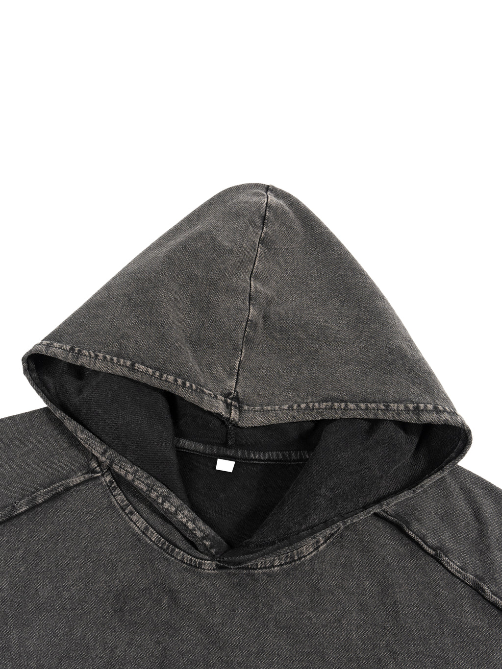 Snow Washed Boxy Hooded Tank