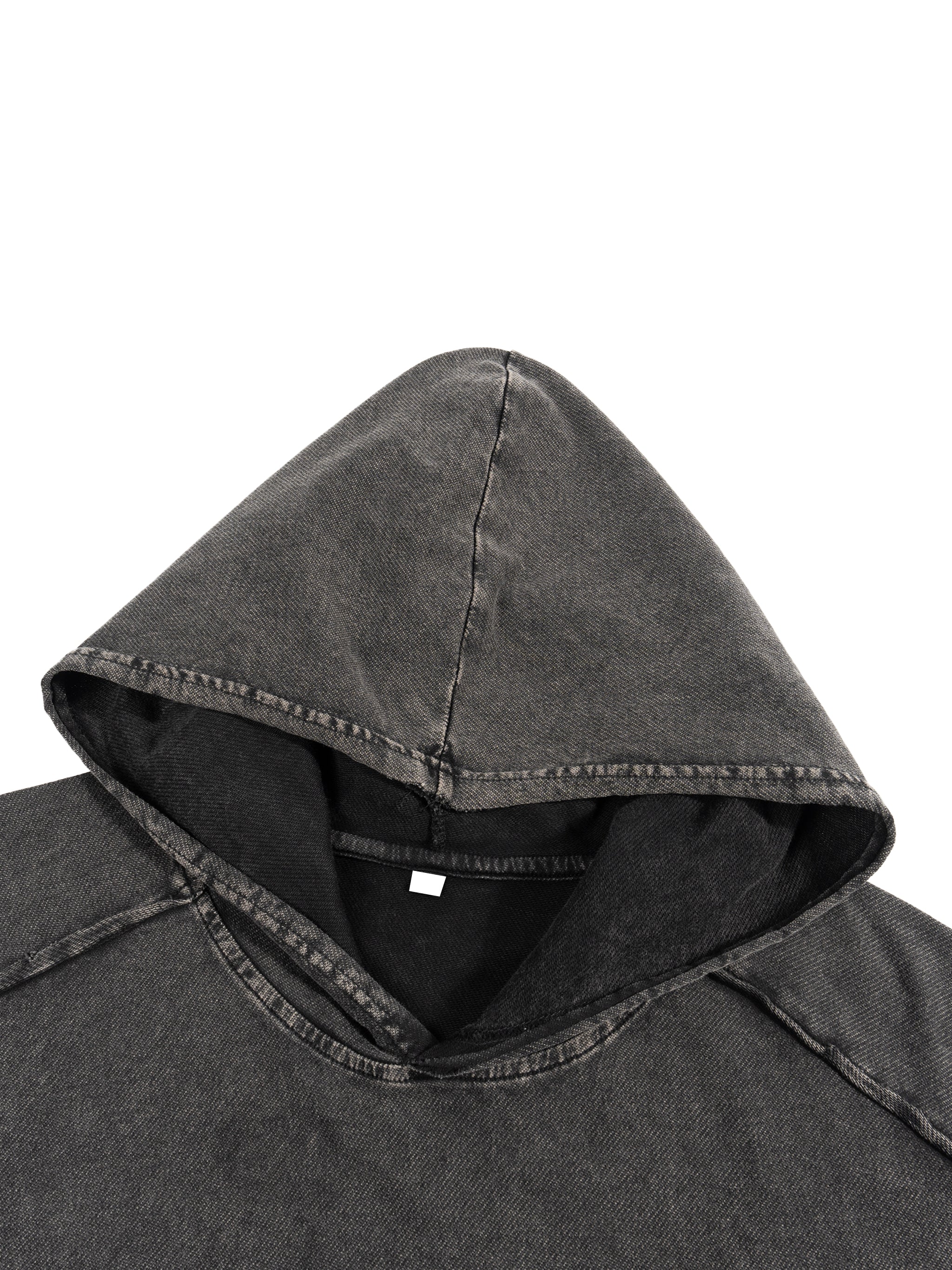 Snow Washed Boxy Hooded Tank